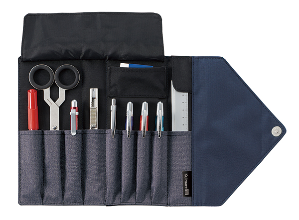 【新品】MAGGIORE マッジョーレ ペンケース ロールタイプ 10本用 黒 新品】MAGGIORE マッジョーレ ペンケース ロールタイプ 10本用