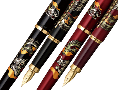 【新品】プラチナ万年筆 近代蒔絵「美巧・双龍」細字（Ｆ）おまけつき 新品】プラチナ万年筆 近代蒔絵「美巧・双龍」細字（F）おまけつき