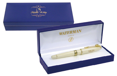 【WATERMAN×HELLO KITTY】 ウォータマン 万年筆 キティコラボ 名入れ込み】ウォーターマン ハローキティ×メトロポリタン